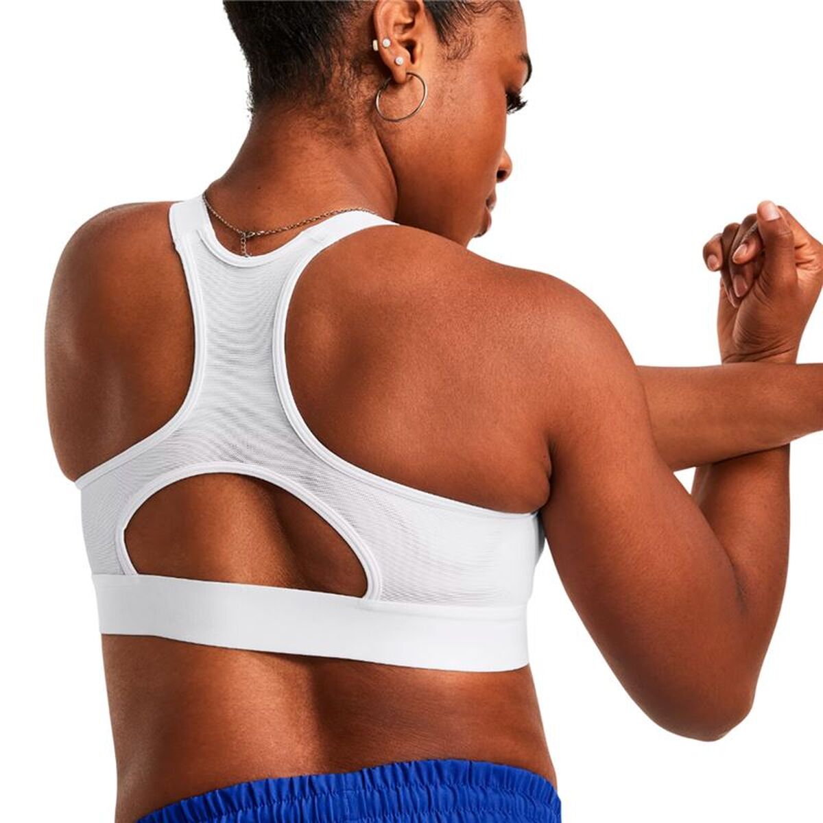 Sports Bra Under Armour Hg White-2