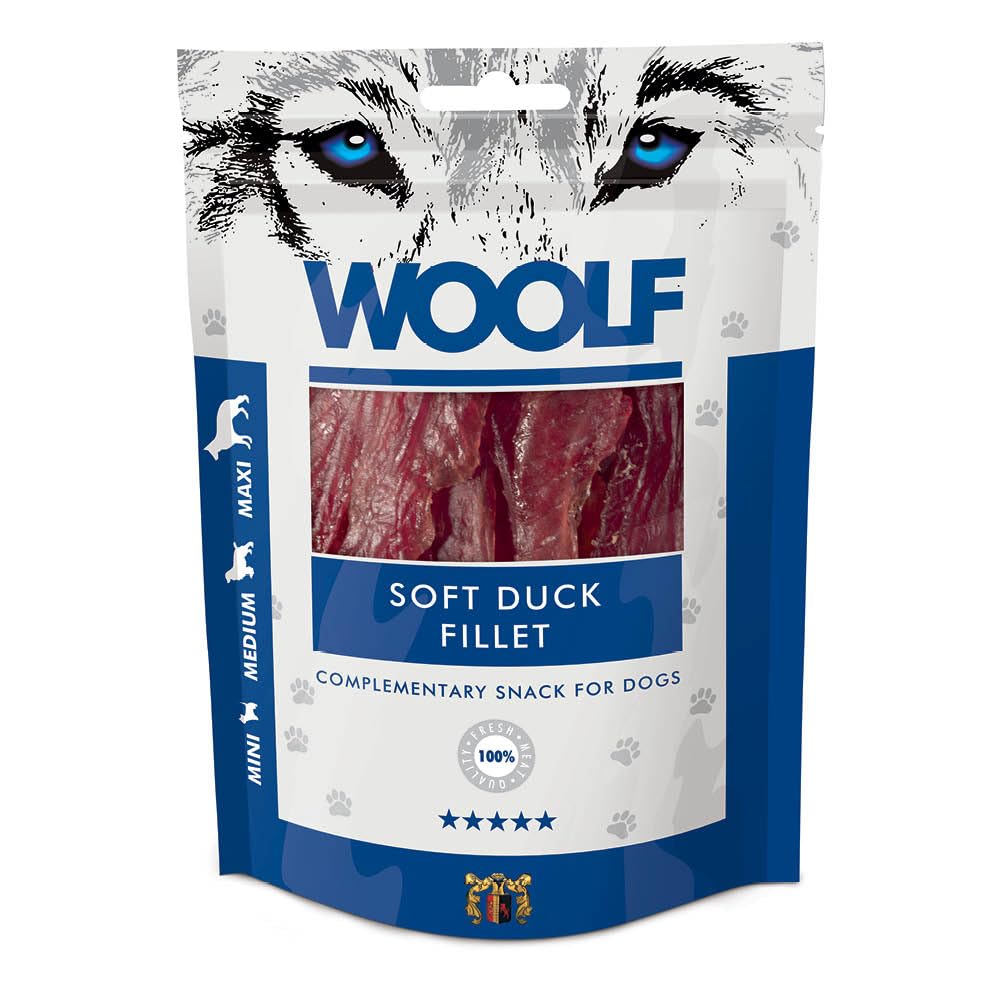 WOOLF Chicken Fillet Dog Treats - Complementary Snacks for Dogs | 100g