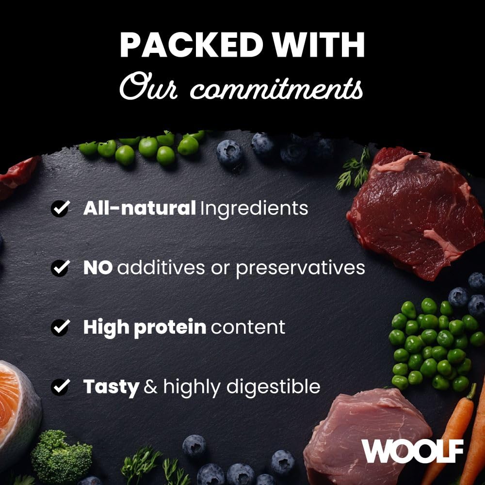 WOOLF Chicken Fillet Dog Treats - Complementary Snacks for Dogs | 100g