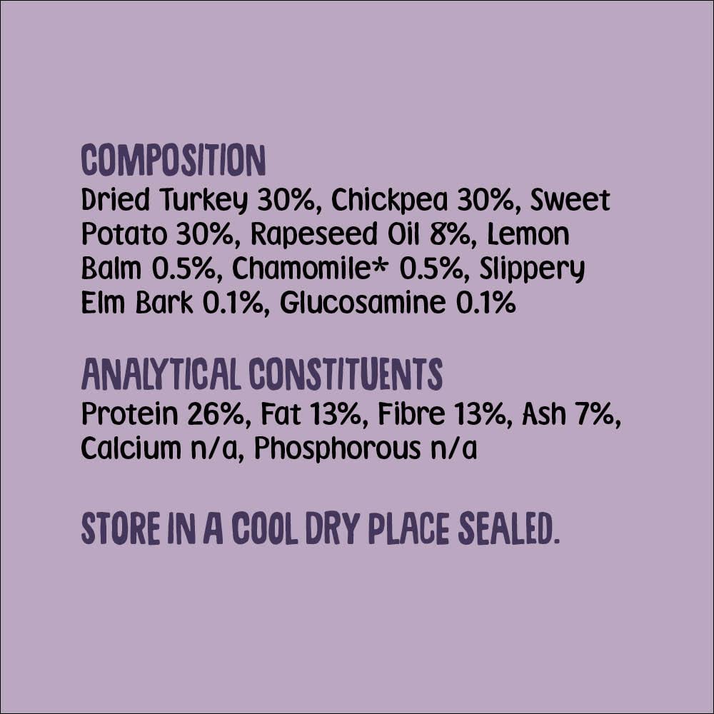 Scrumbles • Dog Treats • Hypoallergenic • All Lifestages • Chicken & Duck • 90g Bag • Gut Friendly Prebiotics • Gluten Free • Superfoods