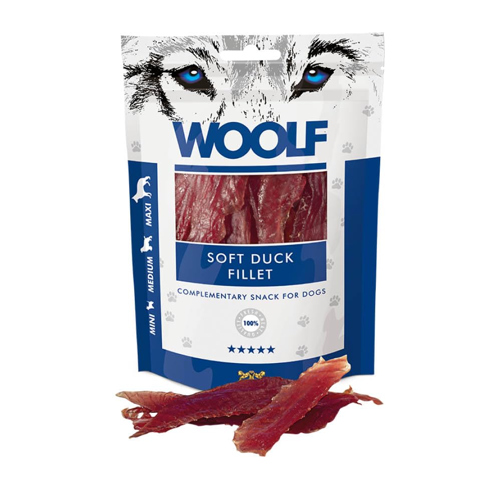 WOOLF Chicken Fillet Dog Treats - Complementary Snacks for Dogs | 100g