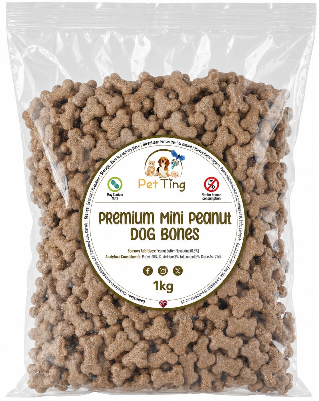 Gravy Bones Biscuits Dog Treats (1 Litre)