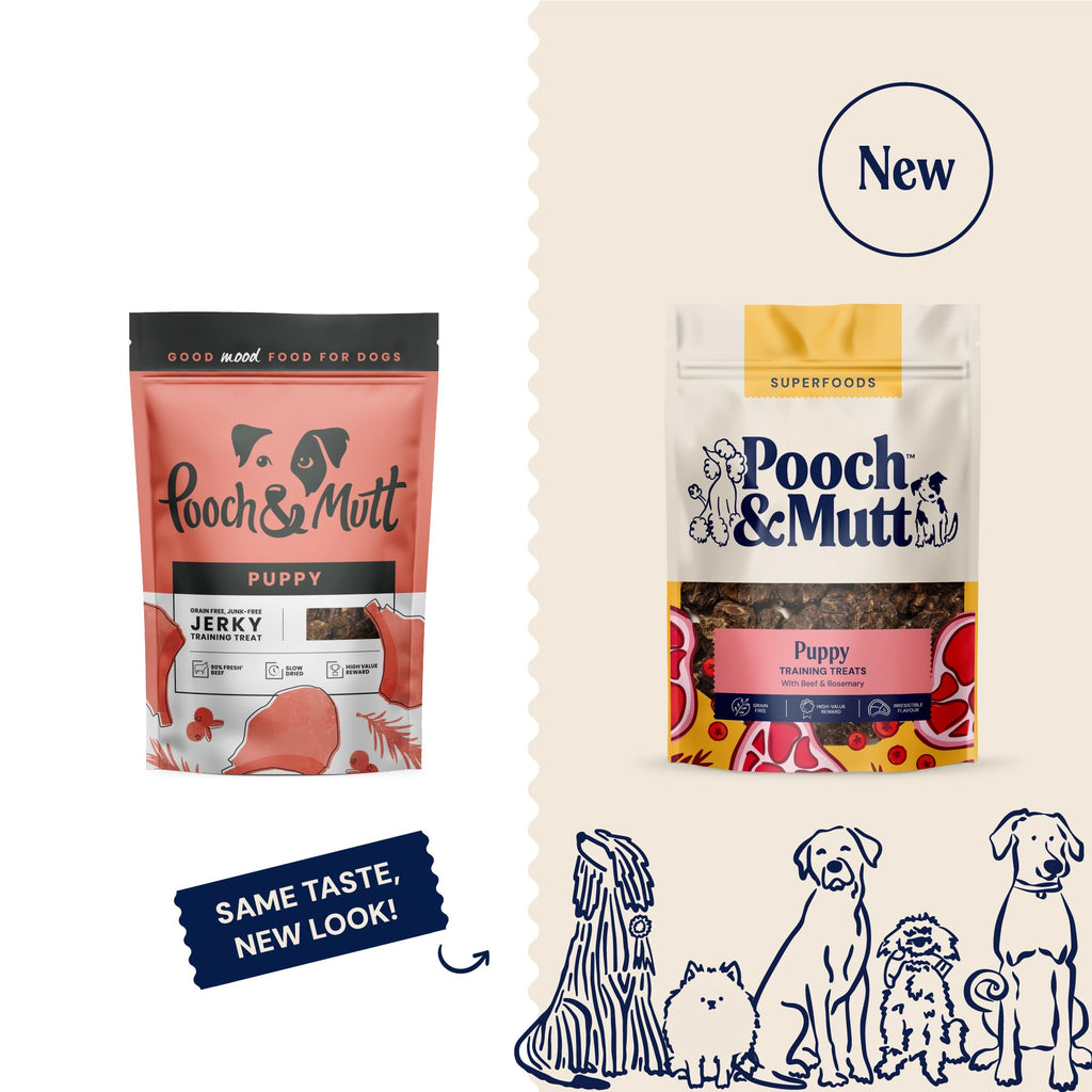 Pooch & Mutt - Fish Jerky, Training Treats, 1x210g