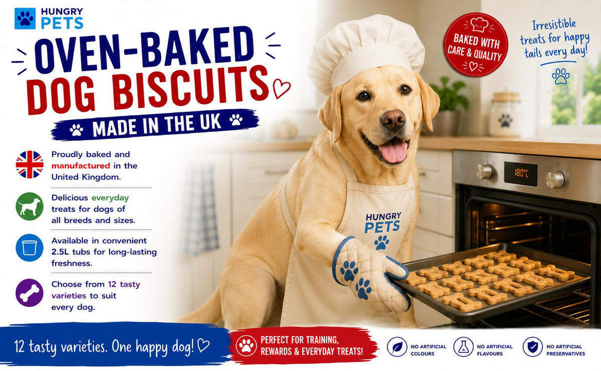 Dog Biscuit Treats 2.5L (Bone Mix)