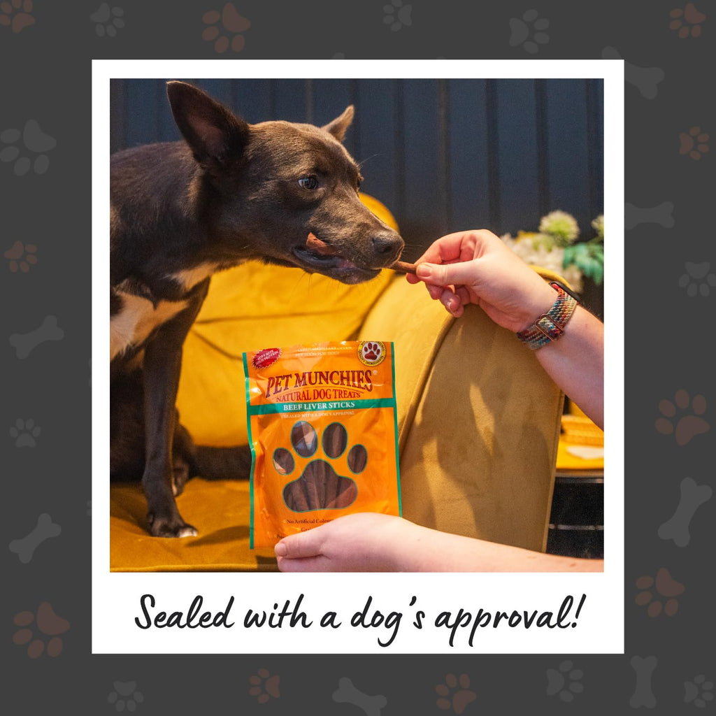 Pet Munchies Chicken and Sweet Potato Dog Treats, Healthy Grain Free Dental Sticks with Natural Real Meat 90g