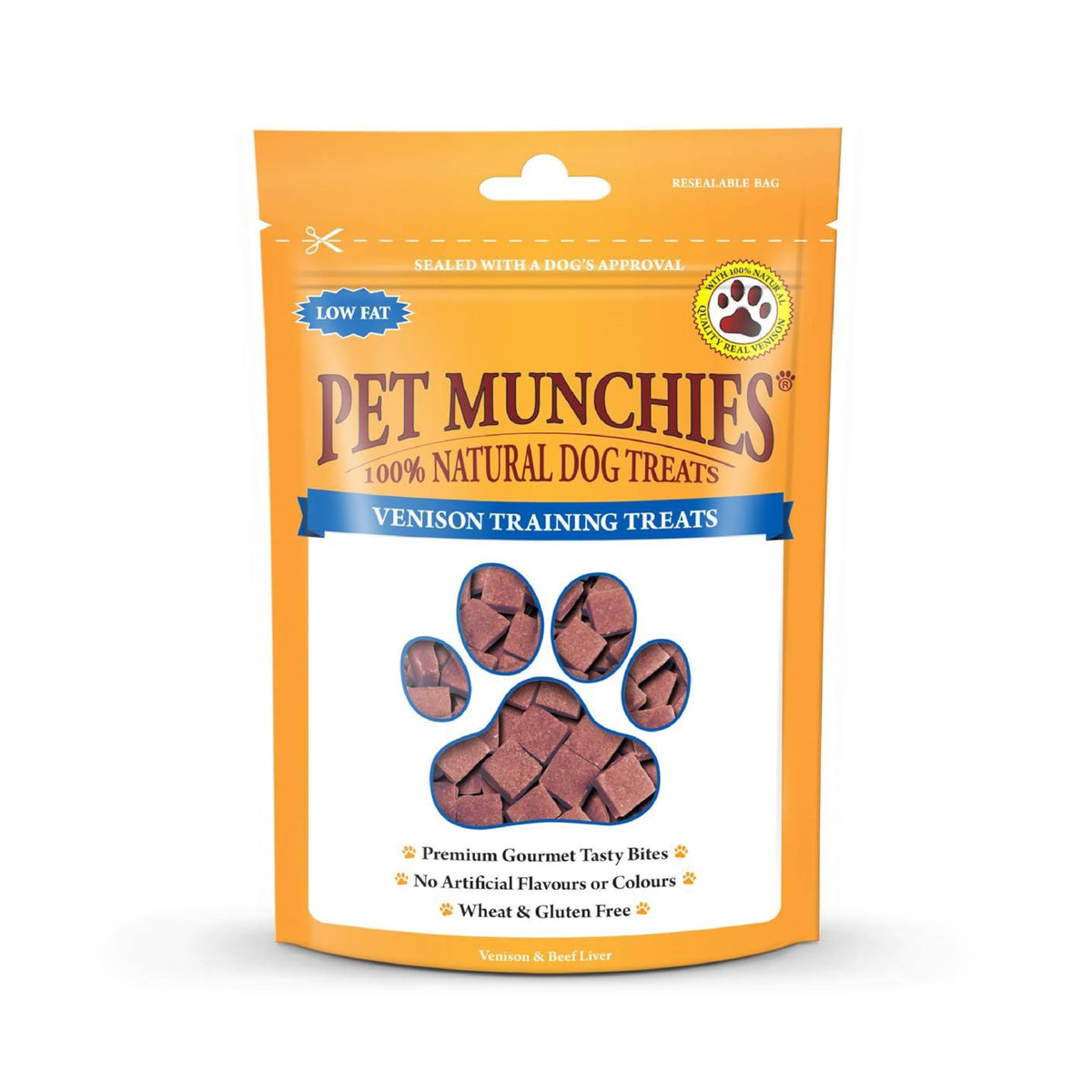 Pet Munchies Chicken and Sweet Potato Dog Treats, Healthy Grain Free Dental Sticks with Natural Real Meat 90g