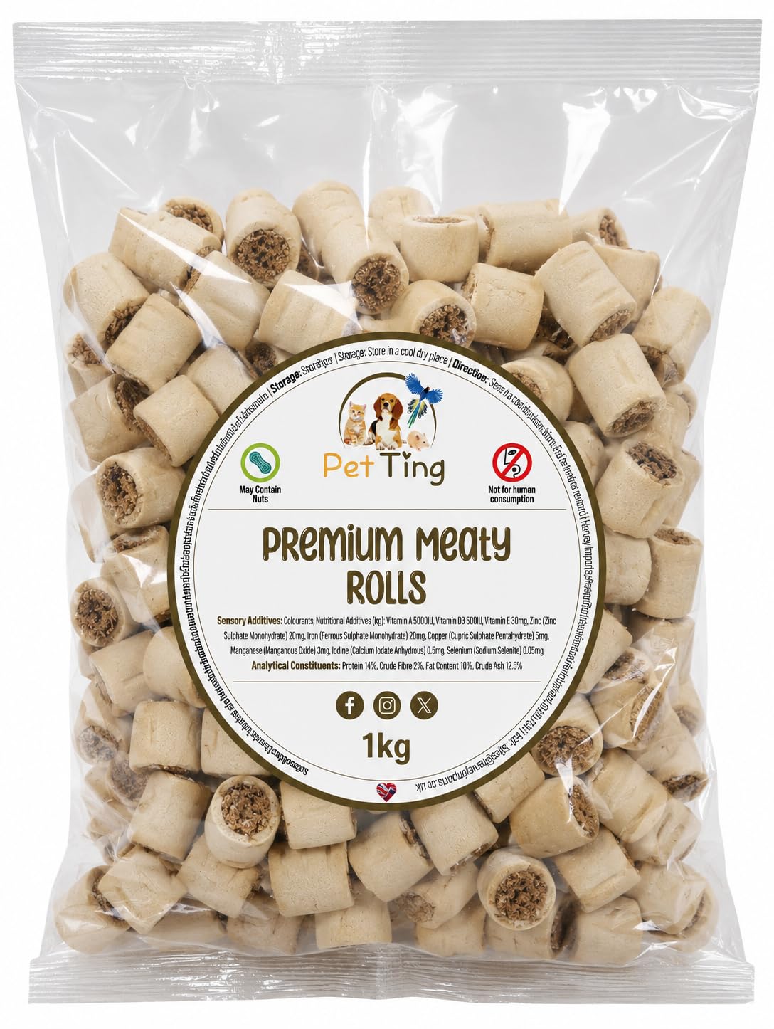 Gravy Bones Biscuits Dog Treats (1 Litre)