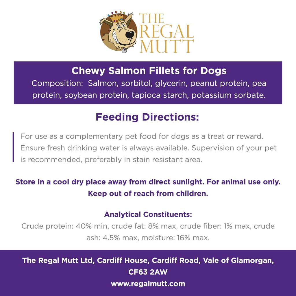The Regal Mutt - Chewy Chicken Fillets - 1kg Bag