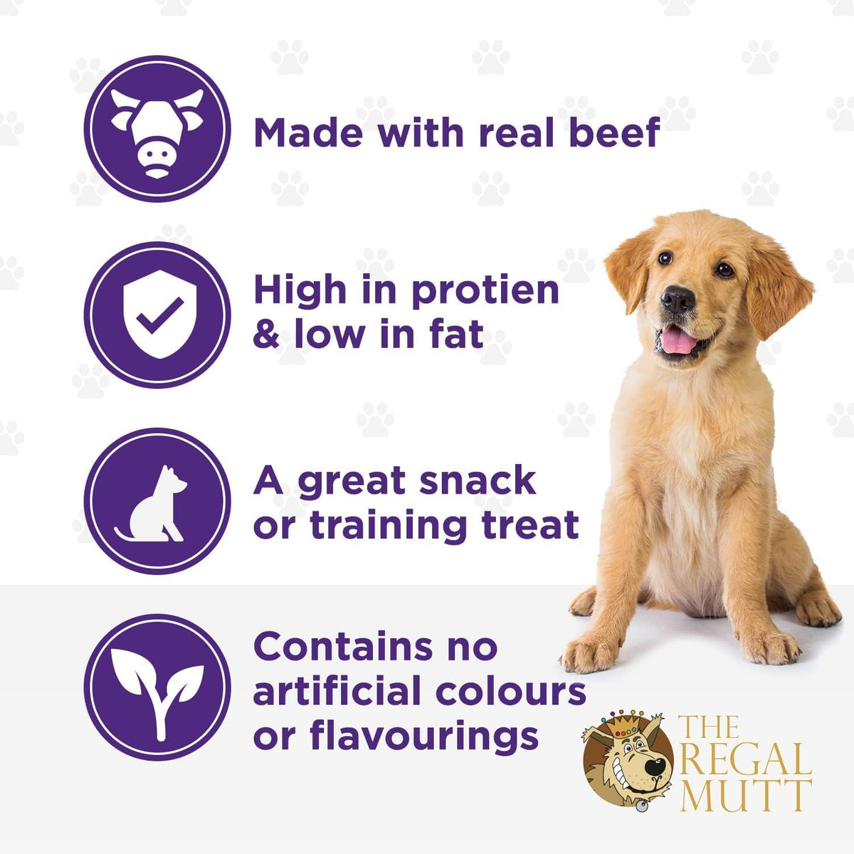 The Regal Mutt - Chewy Chicken Fillets - 1kg Bag