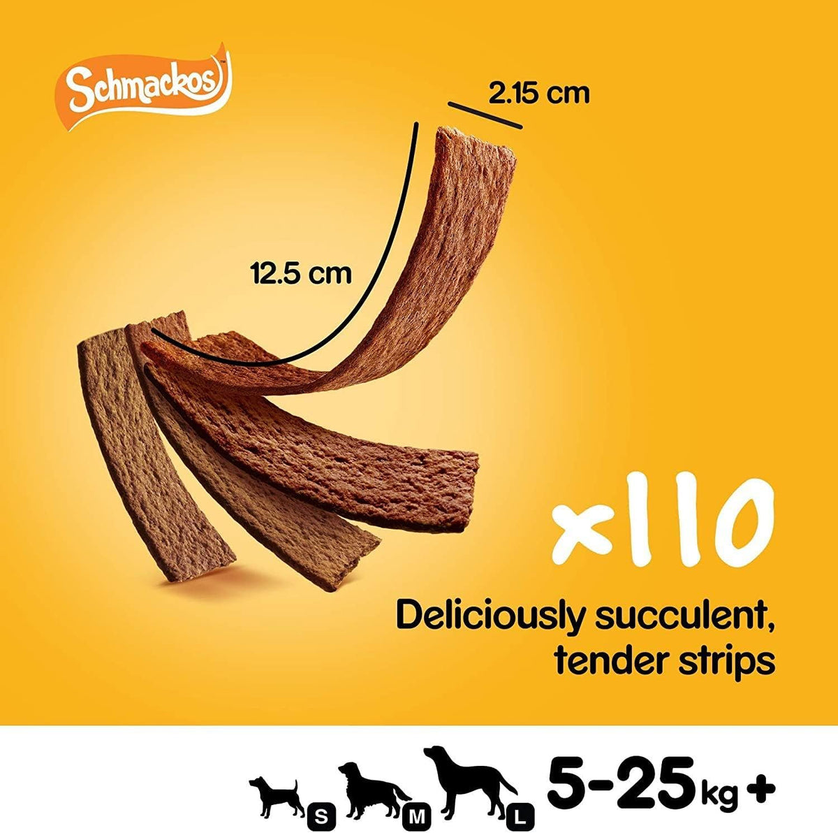 Pedigree Schmackos Adult Dog Treats Meaty Multi Mix 110 Sticks 790g
