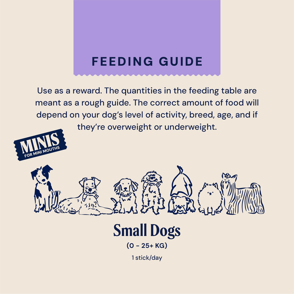 Pooch & Mutt - Calming Dog Dental Sticks, Hemp & Sage, 7 sticks