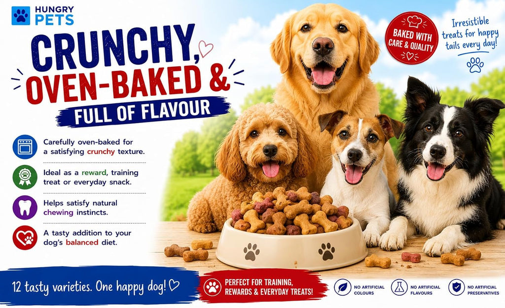 Dog Biscuit Treats 2.5L (Bone Mix)