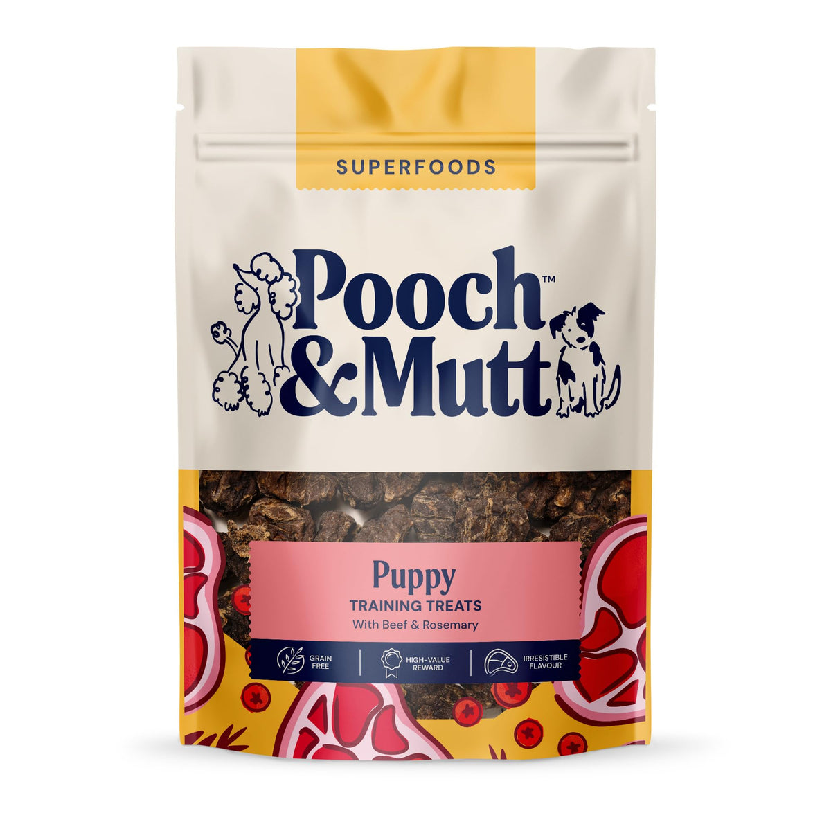 Pooch & Mutt - Fish Jerky, Training Treats, 1x210g