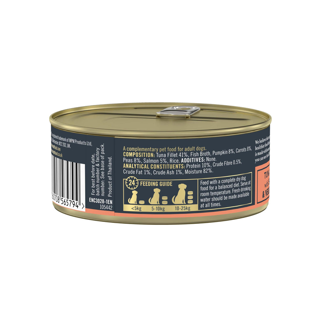 Encore 100% Natural Wet Dog Food, Chicken with Fish Selection in Broth 100g Pouch (Pack of 15x100g)