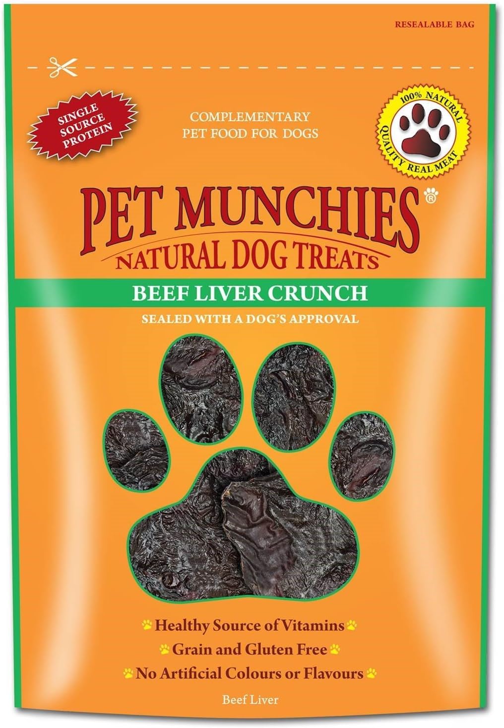 Pet Munchies Chicken and Sweet Potato Dog Treats, Healthy Grain Free Dental Sticks with Natural Real Meat 90g