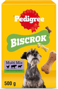 Pedigree Biscrok Adult Dog Treats Multi Mix Biscuits 500g