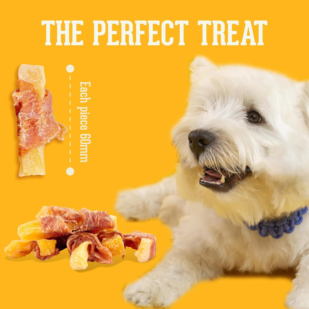 PACK'N PRIDE Dog Treats with Sweet Potato, 320g Rawhide Free Dog Chews
