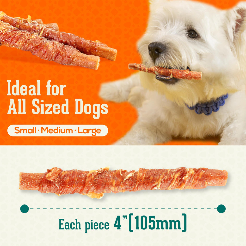 PACK'N PRIDE Dog Treats with Sweet Potato, 320g Rawhide Free Dog Chews