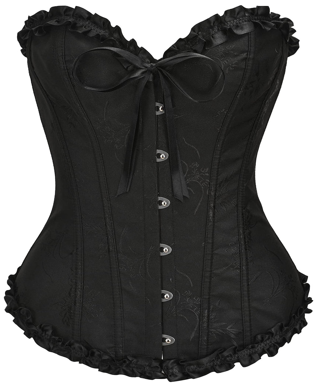 SZIVYSHI 14-Bone Overbust Corset Top