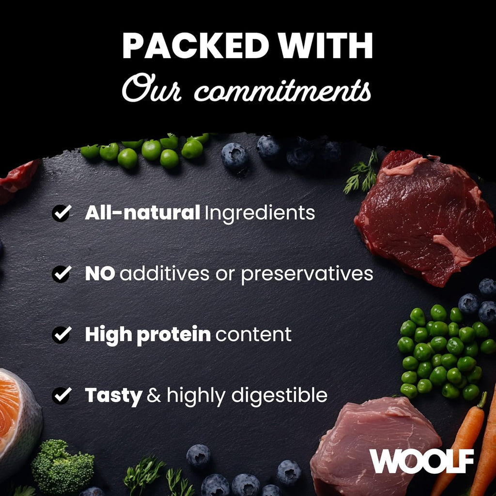 WOOLF Chicken Fillet Dog Treats - Complementary Snacks for Dogs | 100g