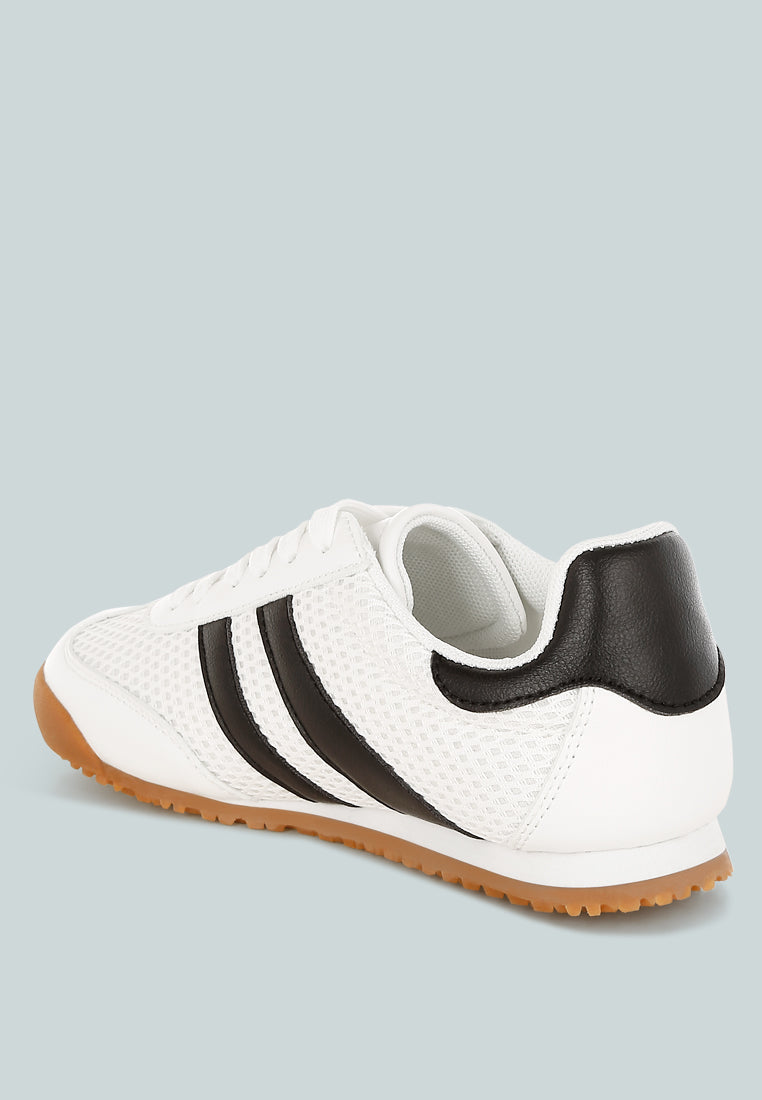 Blaster Casual Striped Lace-Up Sneakers-2