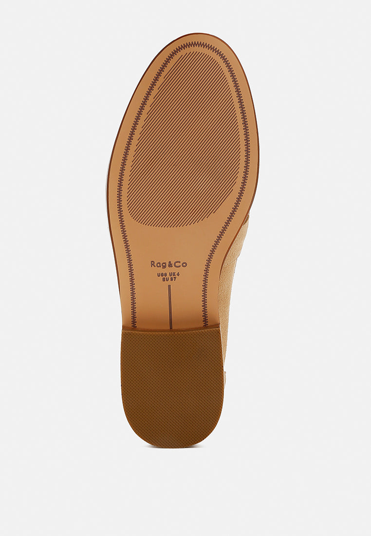 Rhone Tassels Detail Genuine Suede Loafers-2