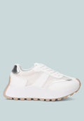 Squeaker Colorblocked Casual Sneakers