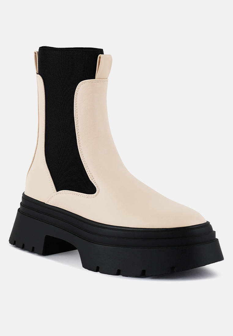 Ronin High Top Chunky Chelsea Boots-1